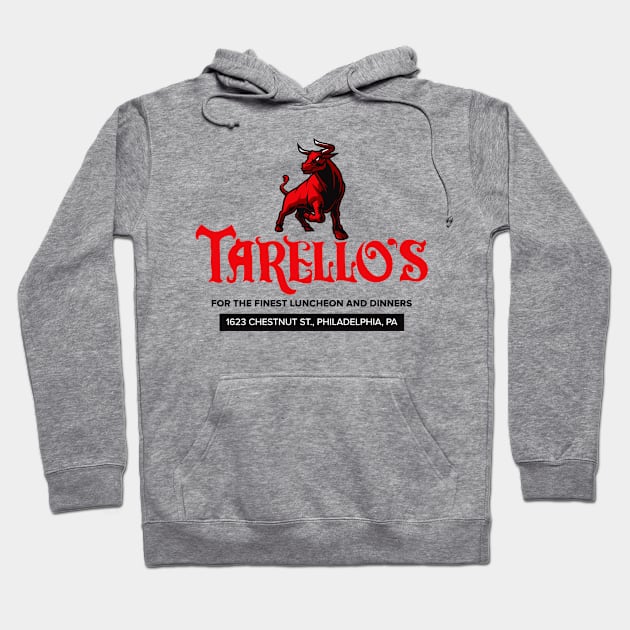 Tarello's Restaurant, Philadelphia, PA Hoodie by Tee Arcade